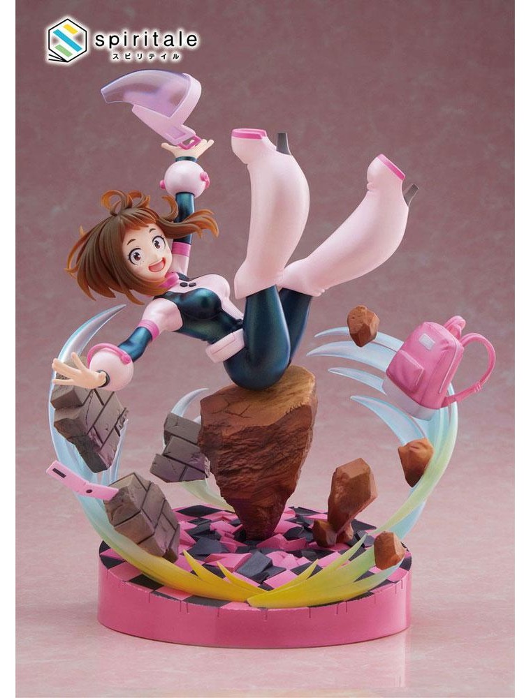 My Hero Academia Pvc Statua 1/7 Ochaco Uraraka Zero Gravity 28 Cm Spiritale