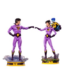 Dc Comics Art Scale Statuas 1/10 Wonder Twins 20 - 21 Cm Iron Studios