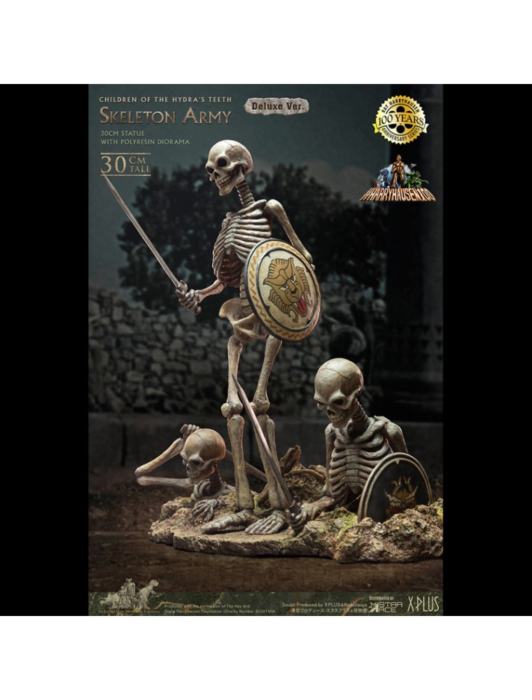 Ray Harryhausen Skeleton Army Dlx Statua Statua Star Ace