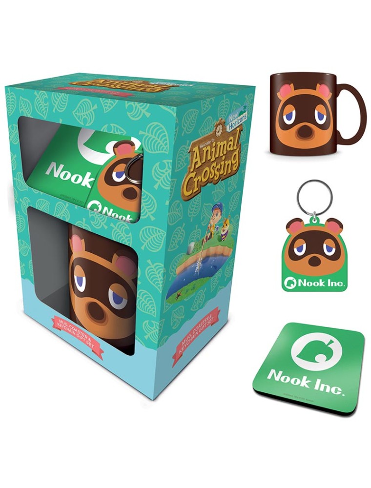 Regalo Pack 3 In 1 Animal Crossing Tom Tazze - Gadget