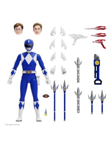 Mighty Morphin Power Rangers Ultimates Action Figura Blue Ranger 18 Cm Super7