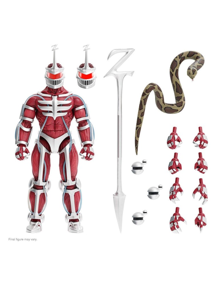 Mighty Morphin Power Rangers Ultimates Action Figura Lord Zedd 18 Cm Super7