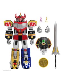 Mighty Morphin Power Rangers Ultimates Action Figura Dino Megazord 20 Cm Super7