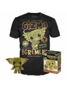 Set Pop Figura & Tee Gremlins Gizmo Esclusiva tg XL Funko