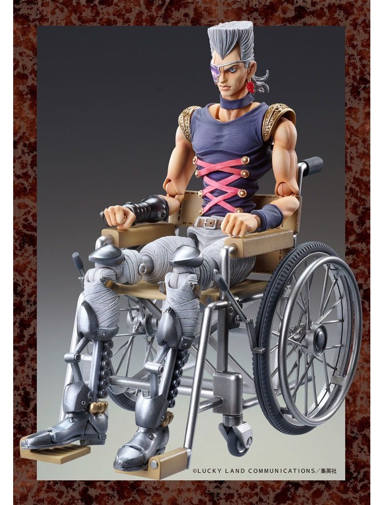 Jojo's Bizarre Adventure Part5 Super Action Action Figura Chozokado (j P Polnareff) 16 Cm Medicos Entertainment