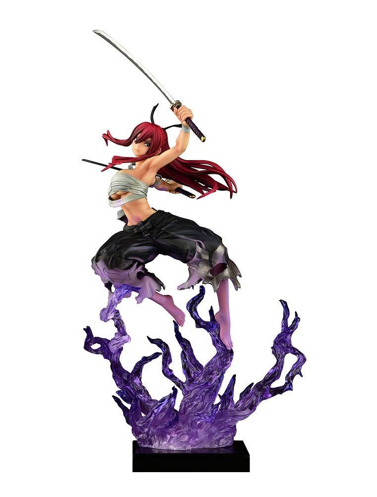 Fairy Tail Statua 1/6 Erza Scarlet Samurai Ver. Shikkoku 43 Cm Orca Toys