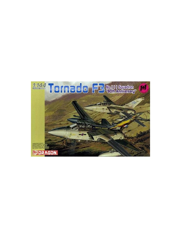 Dragon 4614 Tornado F3 111 Squadron 90th Anniversary 1:144 Kit Militari