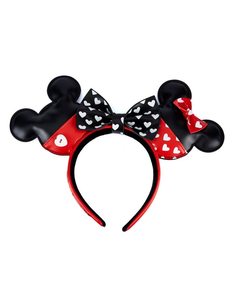 Disney By Loungefly Fascia Per Capelli Mickey E Minnie Valentines Loungefly