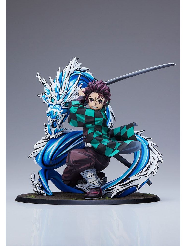 Demon Slayer: Kimetsu No Yaiba Statua 1/8 Tanjiro Kamado Total Concentration Paint Ver. 19 Cm Aniplex