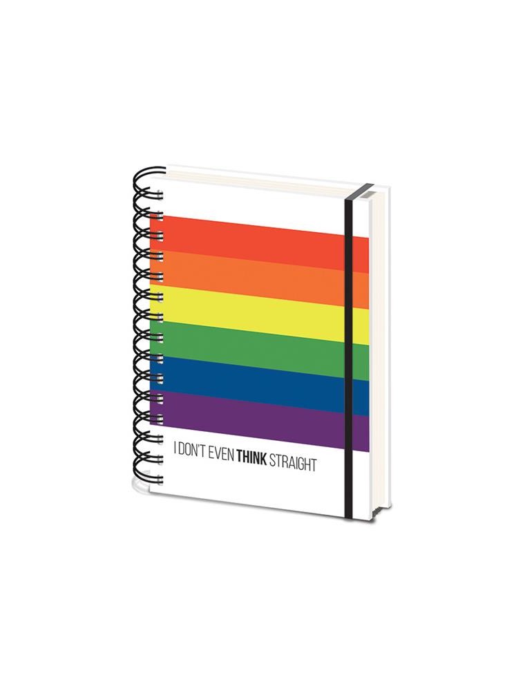 Lgbt I Do Not Think Straight Agenda Taccuino Pyramid International