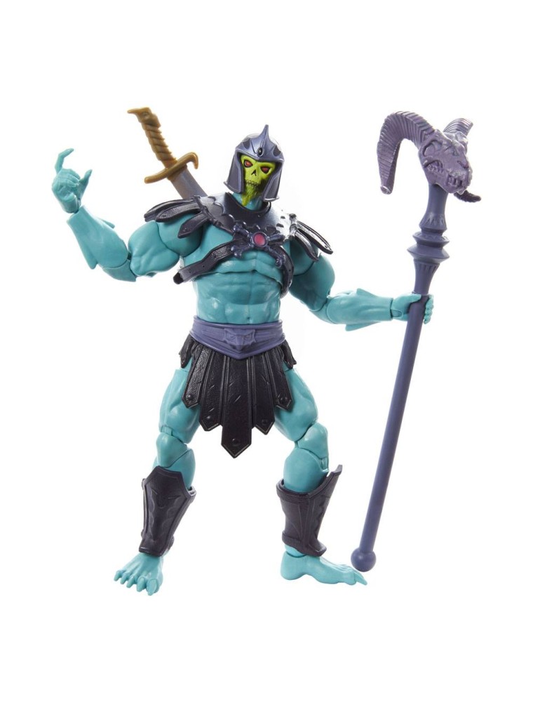 Masters Of The Universe New Eternia Masterverse Action Figura 2022 Barbarian Skeletor 18 Cm Mattel