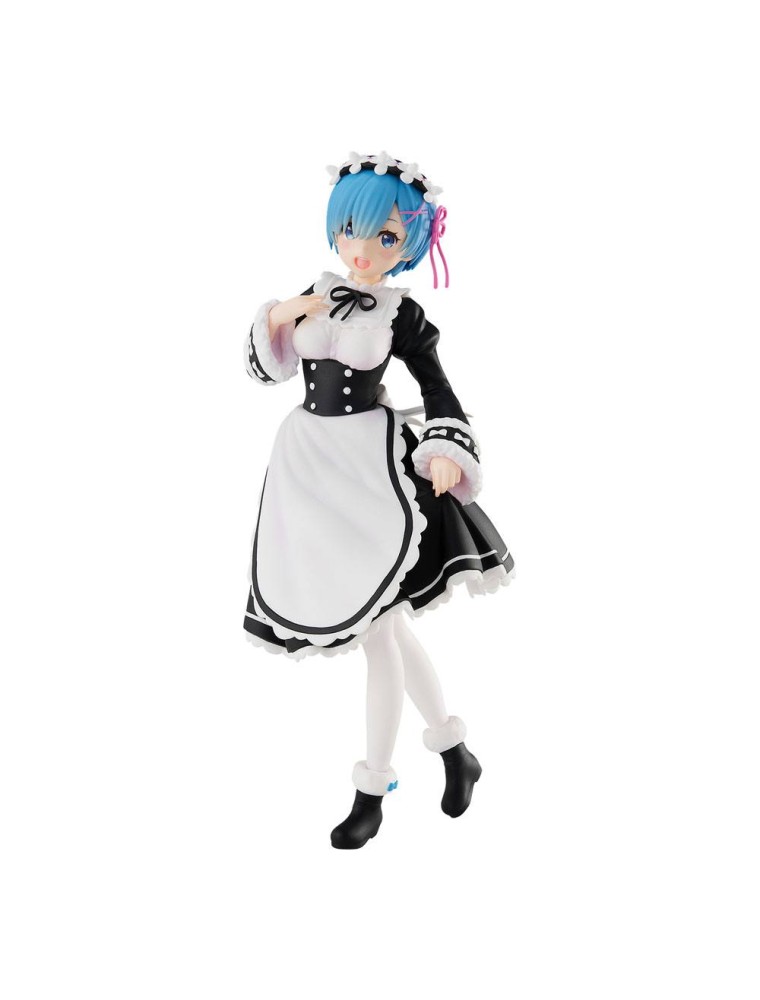 Re: Zero Starting Life In Another World Pvc Statua Pop Up Parade Rem: Ice Season Ver. 17 Cm Good Smile Company