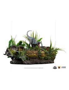 Jurassic World Fallen Kingdom Deluxe Art Scale Statua 1/10 Blue 24 Cm Iron Studios