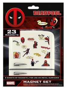 SET MAGNETI DEADPOOL MARVEL - GADGET