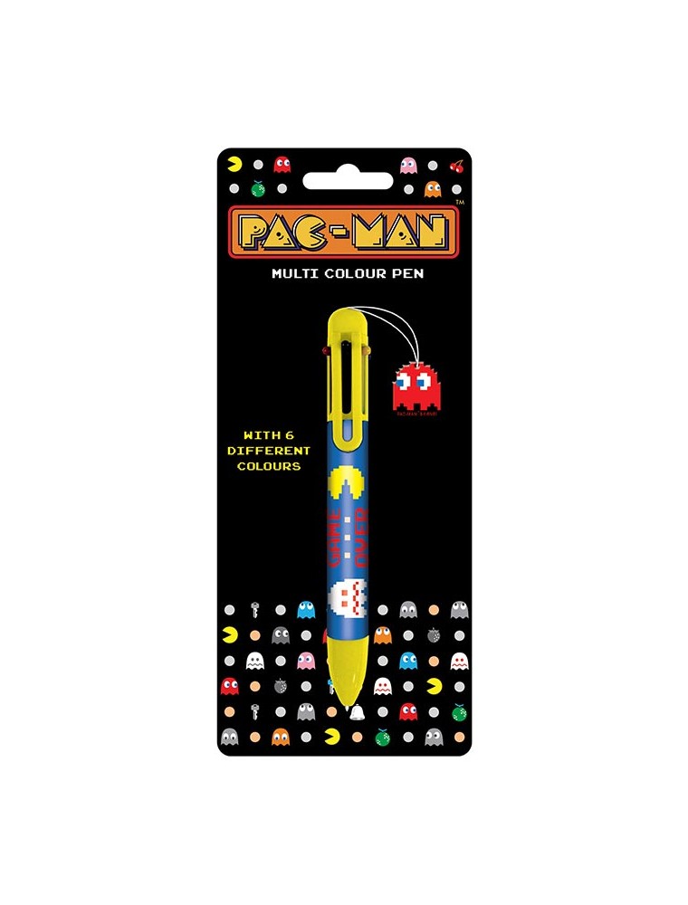 PENNA MULTICOLORI PAC-MAN VIDEOGAMES - GADGET