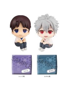 Evangelion: 3.0+1.0 Thrice Upon A Time Look Up Pvc Statuas Shinji Ikari & Kaworu Nagisa Limited Ver. 11 Cm Megahouse