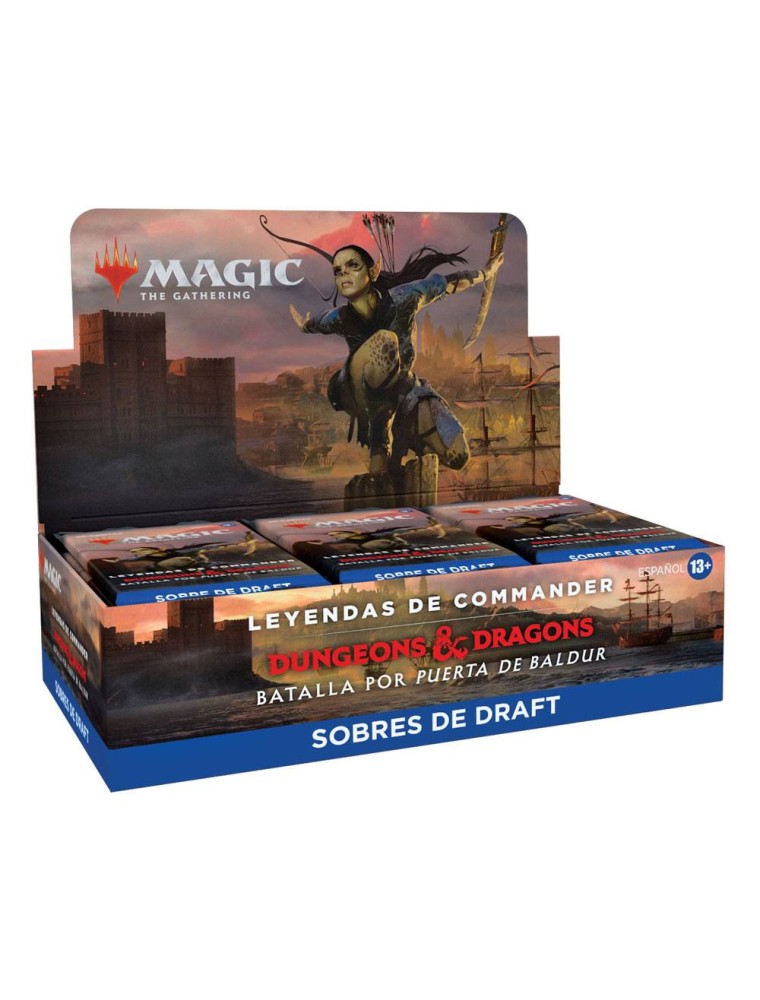 Magic The Gathering Leyendas De Commander: Batalla Por Puerta De Baldur Draft Booster Display (24) Spagnolo Wizards Of The Coast