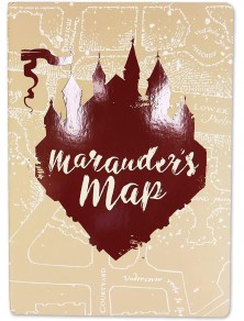 Harry Potter Agenda A5 Flessibile Mappa del Malandrino Half Moon Bay