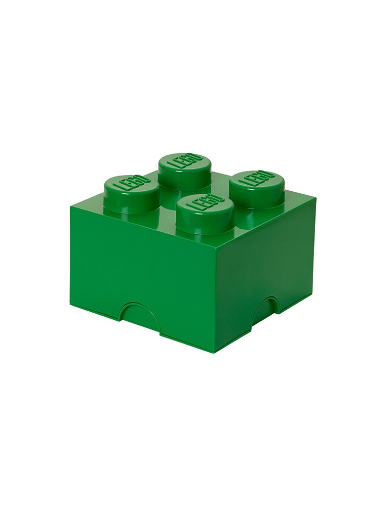 CONTENITORE LEGO BRICK 4 VERDE GADGET