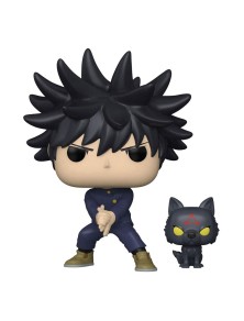 Jujutsu Kaisen Pop & Buddy! Animation Vinile Figura Megumi W/dogs 9 Cm Funko