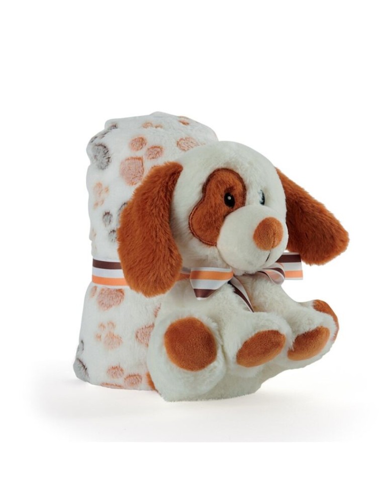 Duff Dog Soft Blanket + Peluche 22cm Perletti