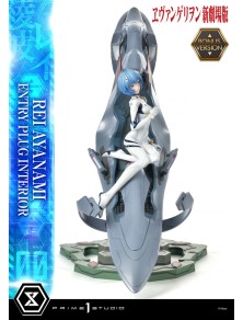 Rebuild Of Evangelion Statua 1/4 Rei Ayanami Bonus Version 66 Cm Prime 1 Studio