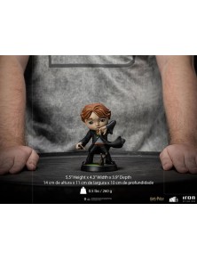 Harry Potter Mini Co. Pvc Figura Ron Weasley Con Broken Wand 14 Cm Iron Studios