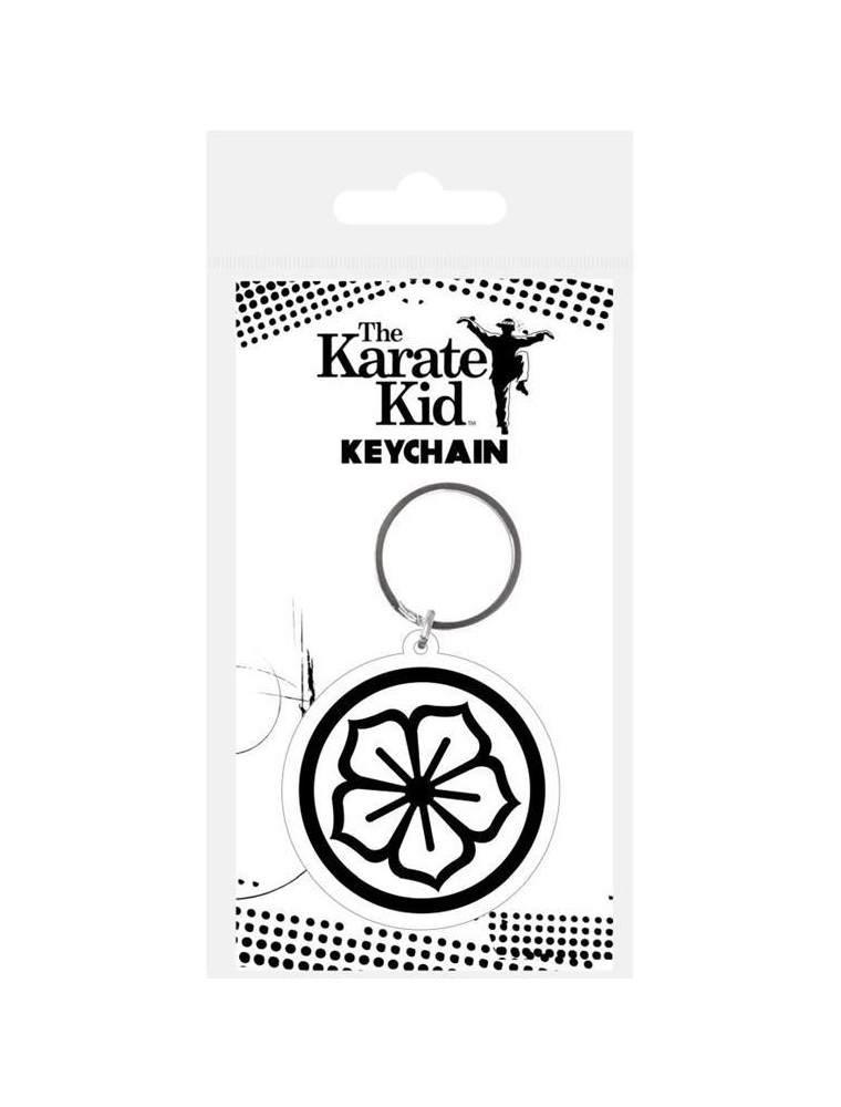 Karate Kid Flower Rubber Portachiavi Portachiavi Pyramid International