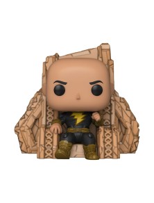 Black Adam Pop! Deluxe Vinile Figura Black Adam On Throne 9 Cm Funko