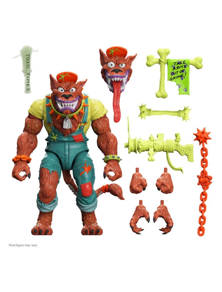 Toxic Crusaders Ultimates Action Figura Junkyard 18 Cm Super7