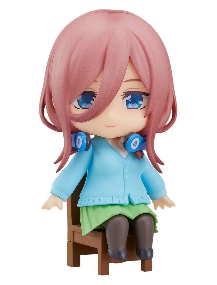 The Quintessential Quintuplets Movie Nendoroid Swacchao! Figura Miku Nakano 9 Cm Good Smile Company