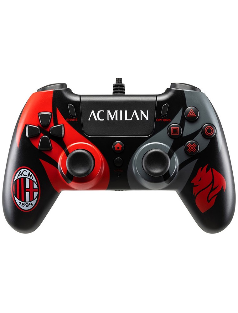 QUBICK WIRED CONTROLLER PS4 AC MILAN 2.0 JOYPAD