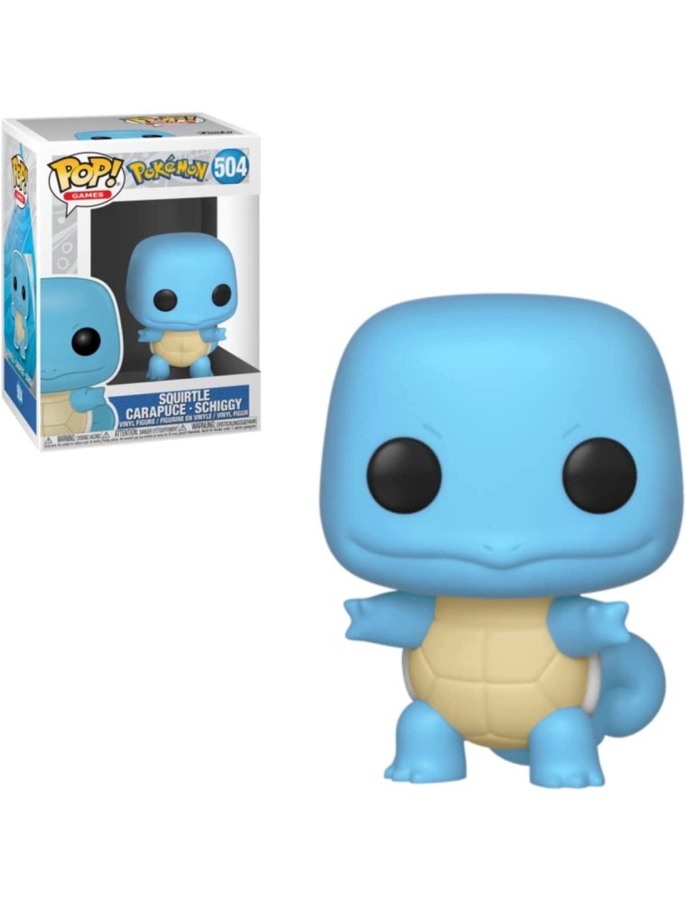 Pokemon Pop - Games Vinile Figura Squirtle 9 Cm Funko