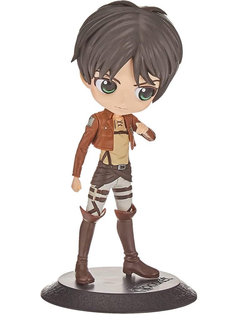 Attack On Titan Eren Yeager Ver.a Q Posket Figura 14cm Banpresto