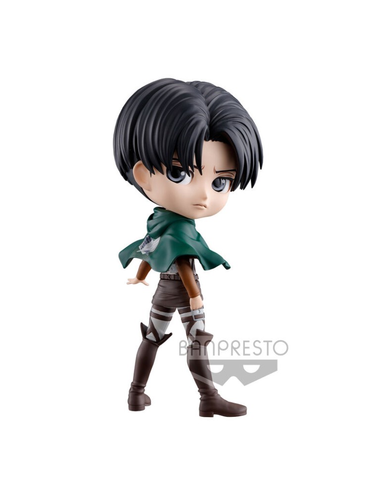 Attack On Titan Levy Ver.a Q Posket Figura 14cm Banpresto