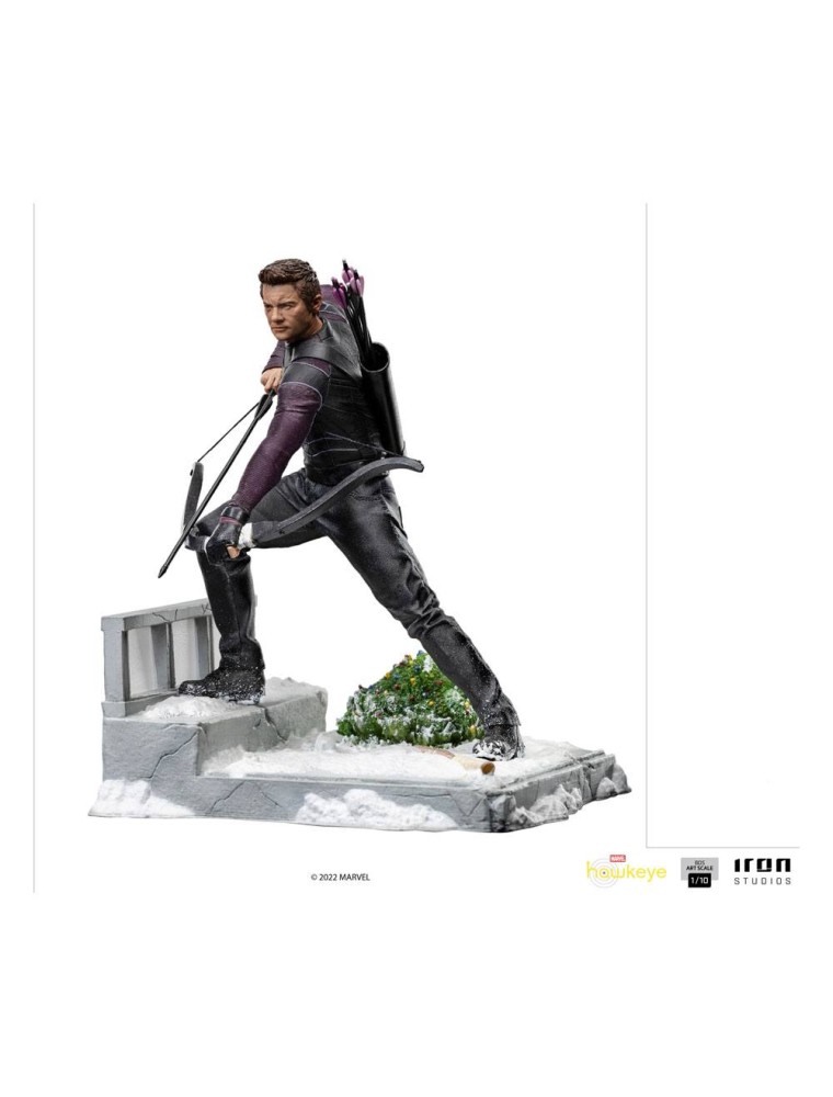 Hawkeye Bds Art Scale Statua 1/10 Clint Barton 19 Cm Iron Studios