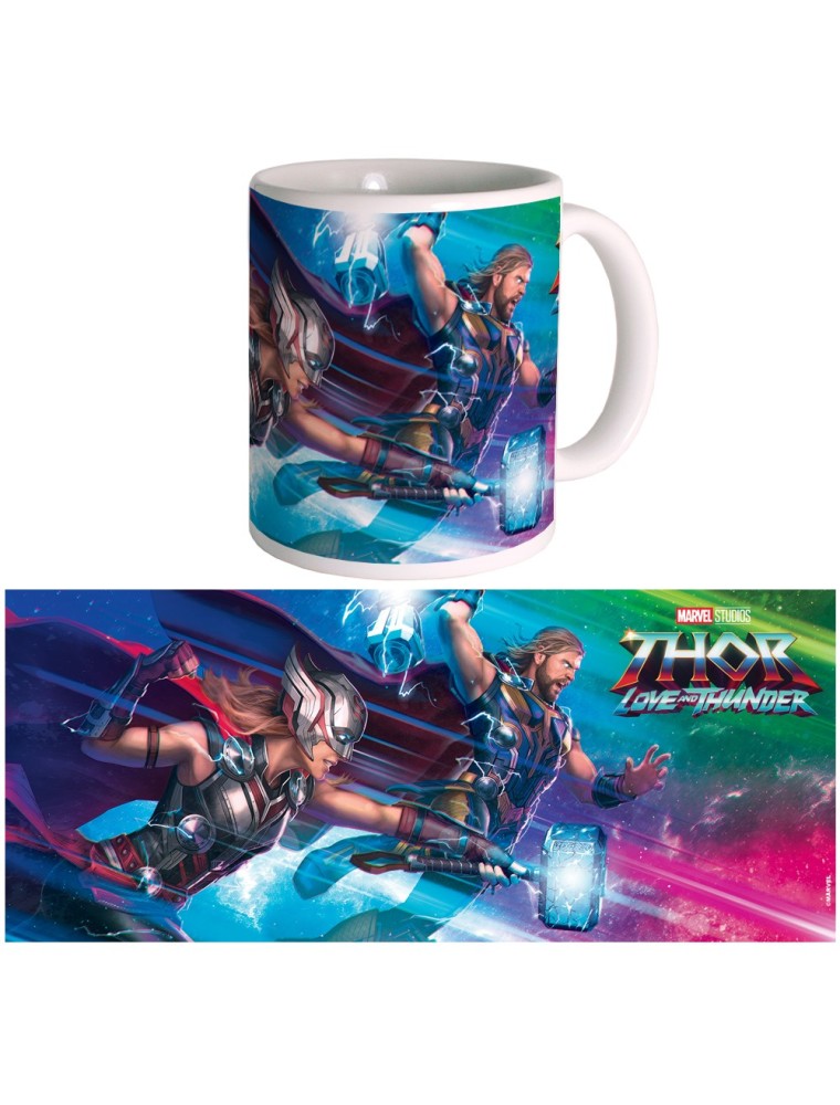 Thor Love & Thunder Mighty & Worthy Tazza Tazza Semic