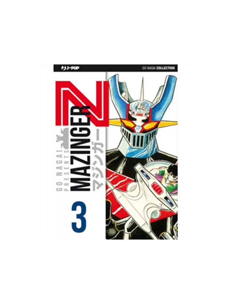 Mazinger Z Numero 3 (bianco) Jpop