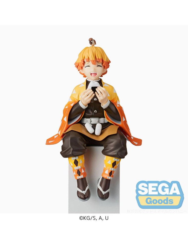 Demon Slayer: Kimetsu No Yaiba Pm Perching Pvc Statua Zenitsu Agatsuma 13 Cm Sega