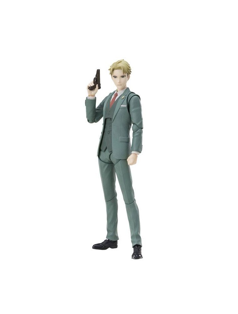 Spy X Family S.h. Figuarts Action Figura Loid Forger 17 Cm Bandai Tamashii Nations