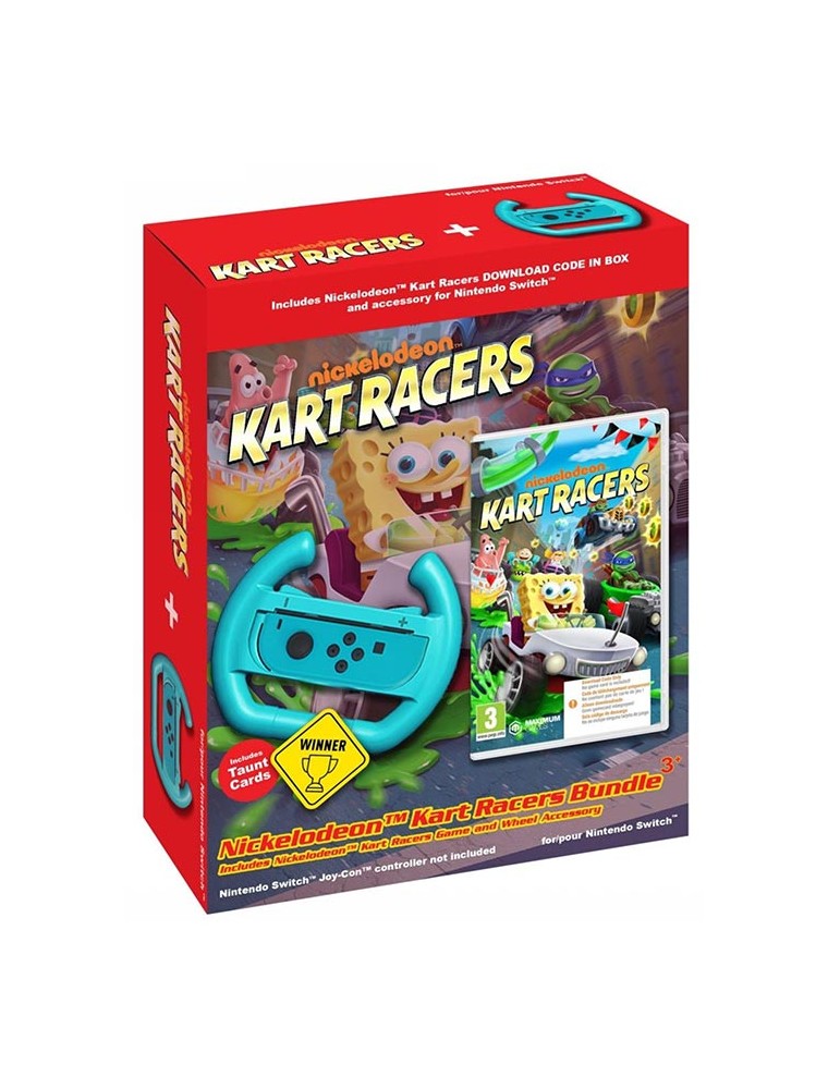 XBITE NICKELODEON KART RACERS BUNDLE - NINTENDO SWITCH