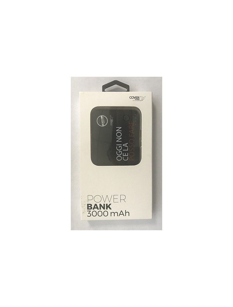 POWER BANK MILANESE IMBRUTTITO OGGI NON... 3000MAH ALIMENTATORI/BATTERIE - MOBILE/TABLET