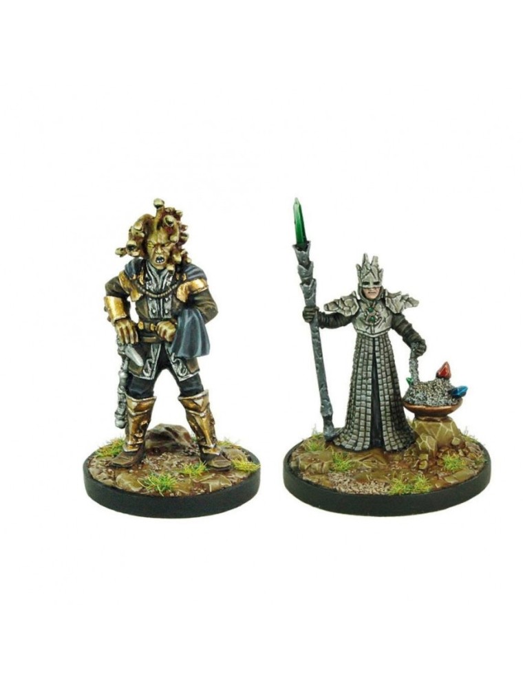 D&D MARLOS URNRAYLE & EARTH PRIEST FIG Miniature e Modellismo GF9-BATTLEFRONT