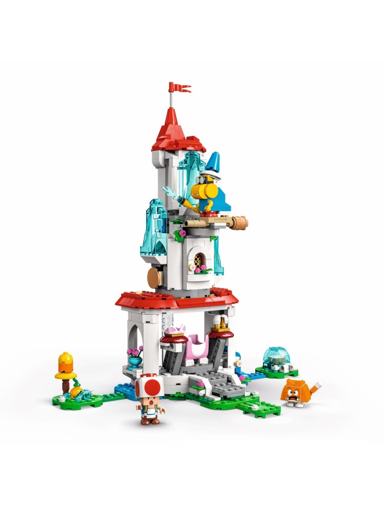 LEGO SUPER MARIO 71407 - PACK ESPANSIONE COSTUME DI PEACH GATTO E TORRE GHIACCIATA