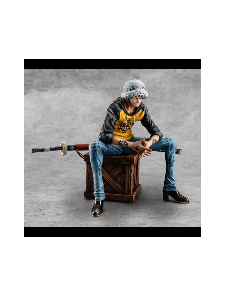 One Piece Statua Trafalgar Law Edizione Limitata P.O.P 17 cm Megahouse