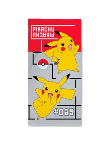 Pokemon Pikachu Cotone Telo Mare Nintendo