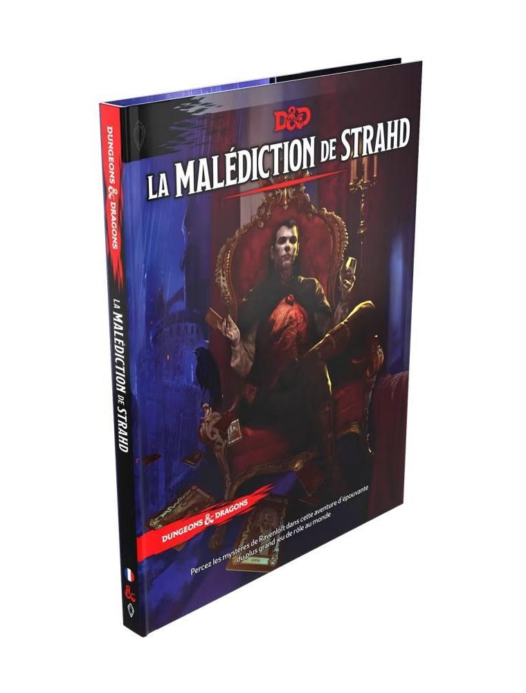 Dungeons & Dragons RPG Adventure La Malédiction De Strahd French Wizards of the Coast