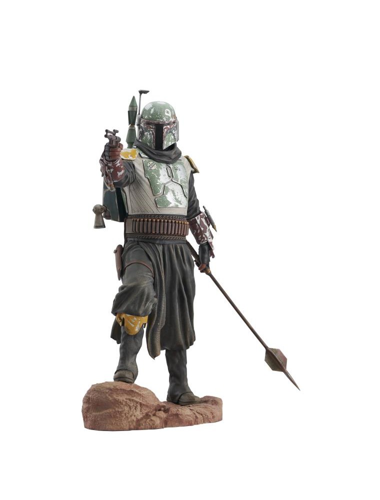 SW MILESTONES MANDALORIAN BOBA FETT ST STATUA DIAMOND SELECT