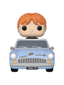 Harry Potter - Chamber Of Secrets Anniversary Pop Rides Vinile Figura Ron W/car 15 Cm Funko