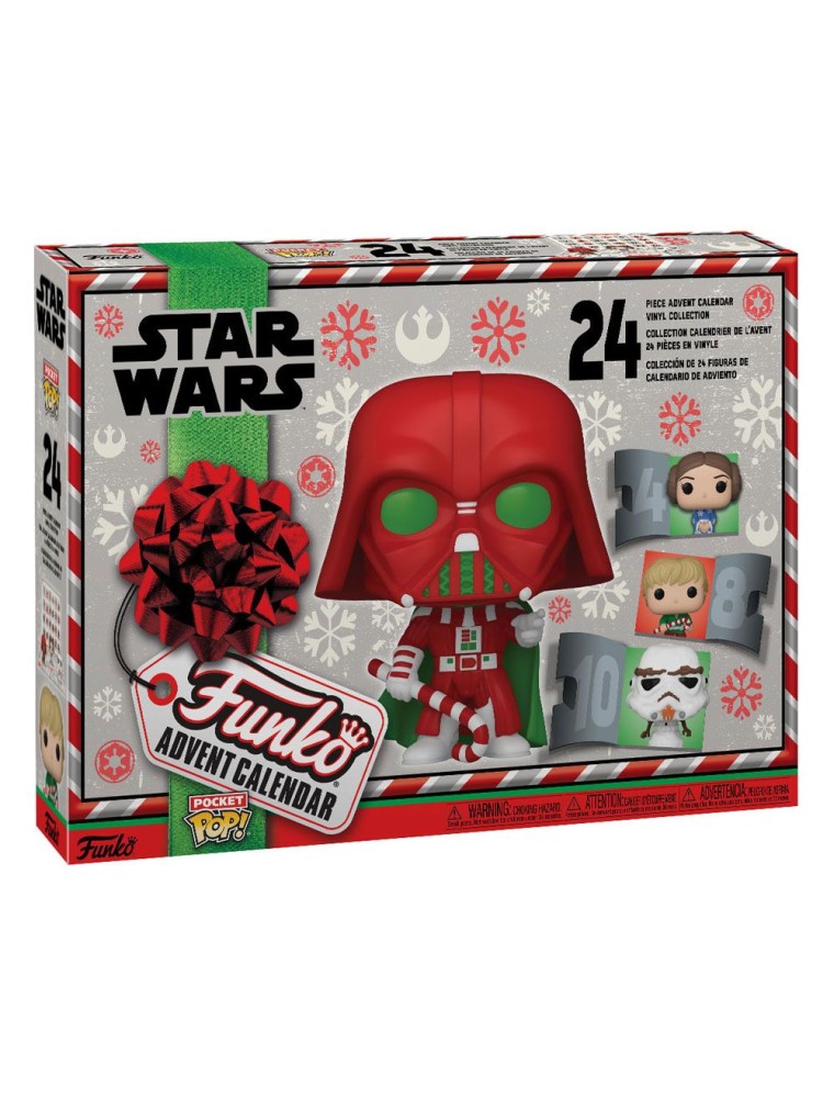 Star Wars Funko Pocket Pop! Calendario Dell'avvento Star Wars Holiday